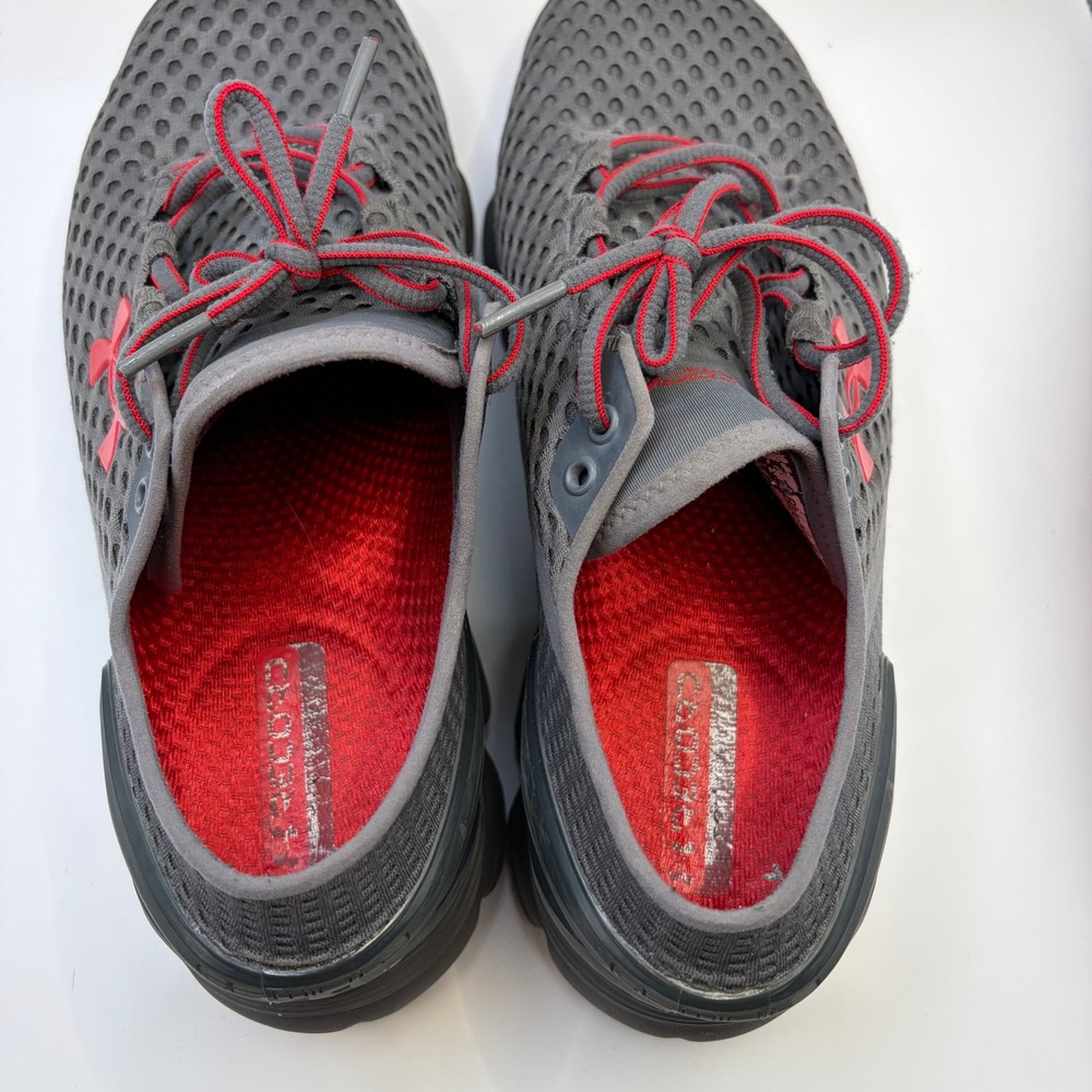 Under Armour Speedform Gemini 2 Mens Size 10 Running Shoes Grey Red 1278215-041 - Picture 8 of 8